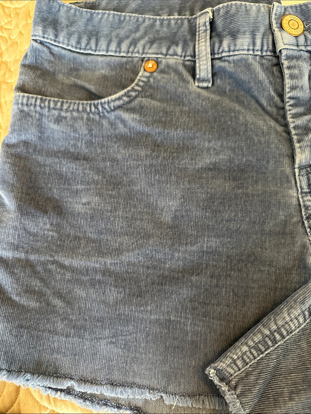 GAP Blue Denim Cutoff Shorts - Picture 4 of 6